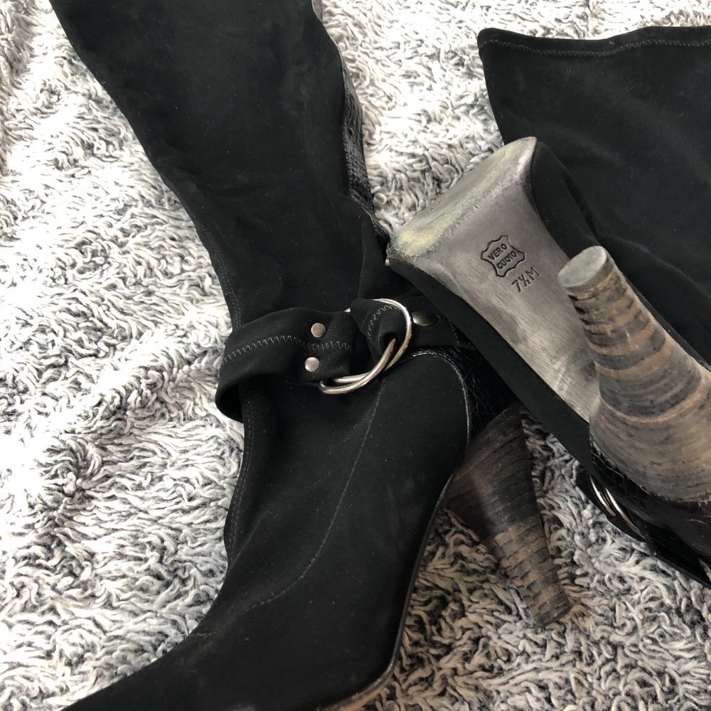 Donald J. Pliner Suede Boots -Vero Cuoio - Picture 9 of 9